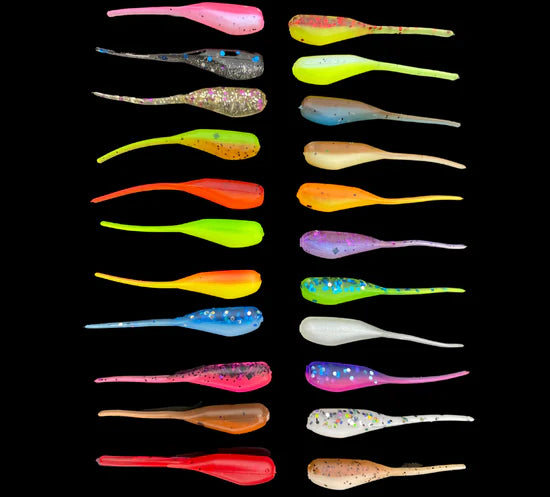 Most Effective Color Combinations Crappie Fishing Lure Soft Plastic