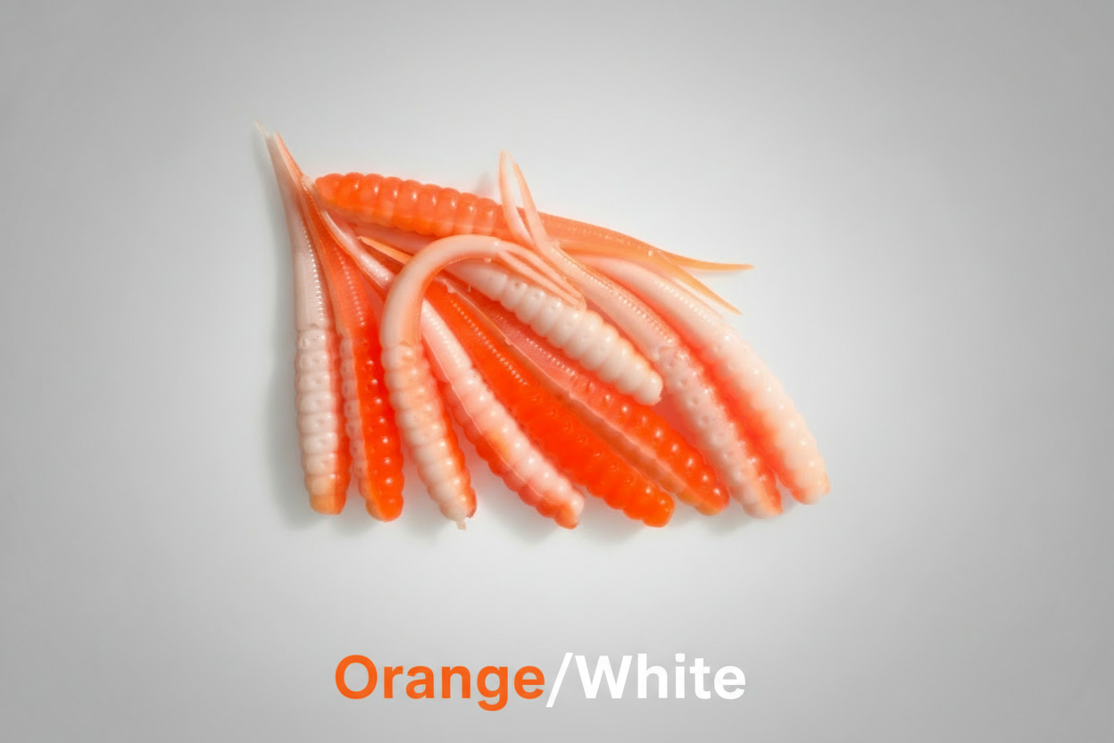 orange/white
