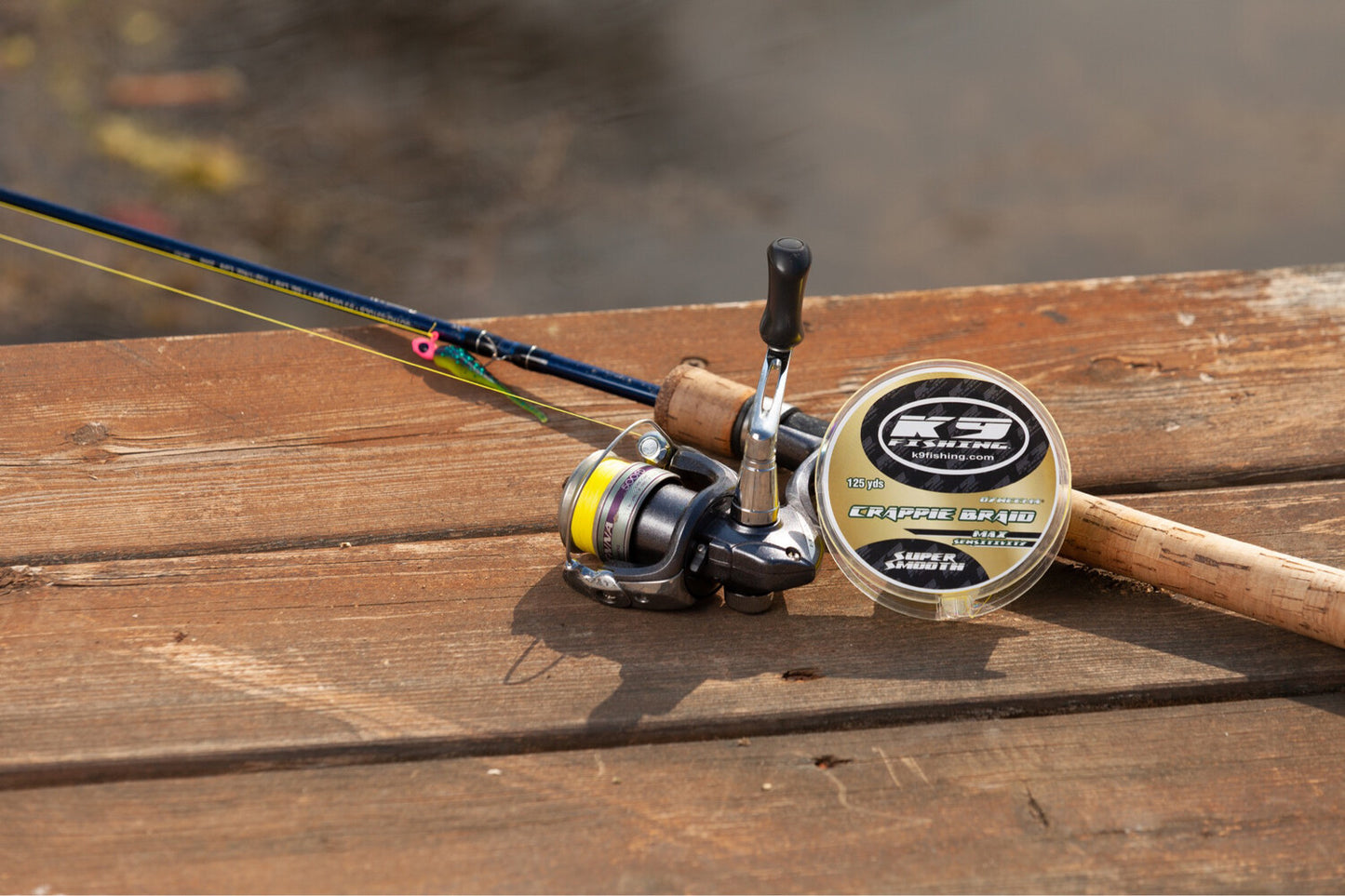 K9 CRAPPIE BRAID 5LB - 125 YARDS