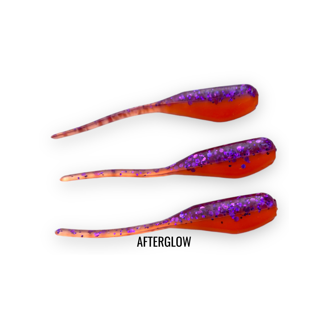 2" 20 PIECE SOFT PLASTIC CRAPPIE MINNOW JIG