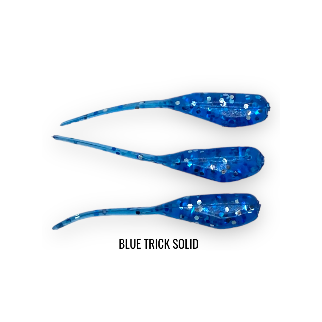 2" 20 PIECE SOFT PLASTIC CRAPPIE MINNOW JIG