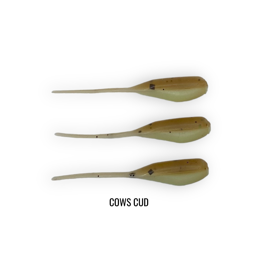 2" 20 PIECE SOFT PLASTIC CRAPPIE MINNOW JIG