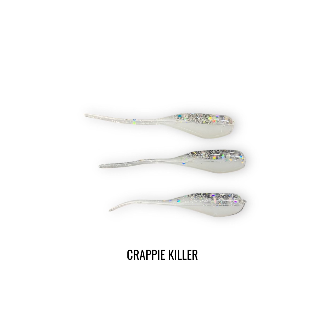 100 PIECE 2” CRAPPIE STINGER BUNDLE (5) 20 PACKS