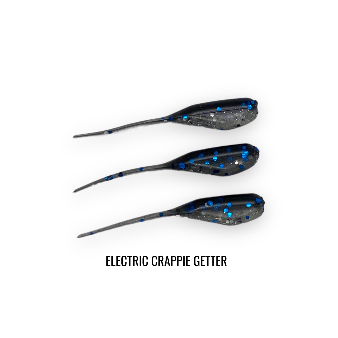 100 PIECE 2” CRAPPIE STINGER BUNDLE (5) 20 PACKS