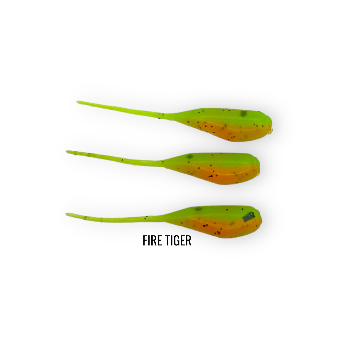 100 PIECE 2” CRAPPIE STINGER BUNDLE (5) 20 PACKS