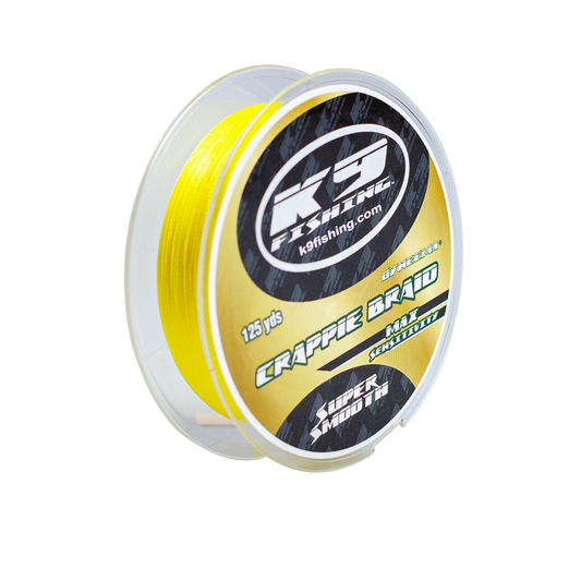 K9 CRAPPIE BRAID 5LB - 125 YARDS