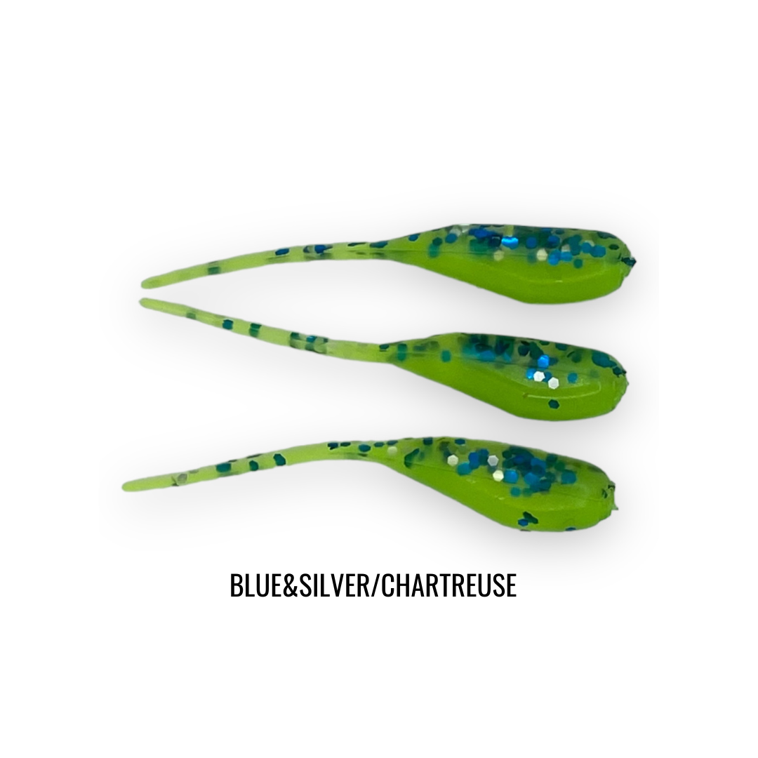 YZD YZD Silverside Minnow Feather Jig Fishing Lure 12pcs/36pcs for Panfish  Crappie Sunfish Bluegill Perch Walleye Nipper Mini Micro Jig Head Hooks  (2-Silverside Minnow Selections (Blue/Green/Mix12pcs) : : Sports,  Fitness & Outdoors